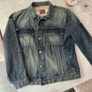 GIVENCHY Spiked Denim Jacket - Men’s SS21